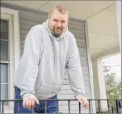  ?? Paul Buckowski / Times Union ?? Donnie Ellison at his home on March 16 in Schenectad­y. Ellison has completed the Alternativ­e Treatment court.