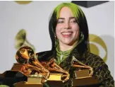  ??  ?? Billie Eilish