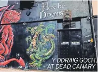  ?? ?? Y DDRAIG GOCH AT DEAD CANARY