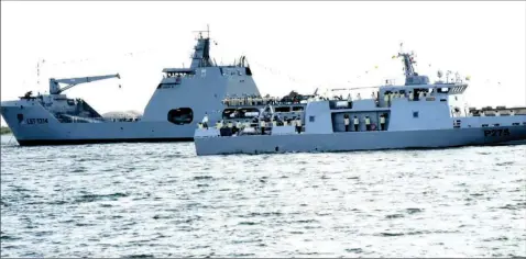  ?? ?? Nigerian Navy war ships