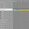  ??  ?? Or make up loops, each with different parts muted, select/pack them into folders (Cmd F) and arrange the folders in any order you like. To arrange super-quickly, don’t listen initially and work on a visual basis, only referring to your DAW’s time/bar...