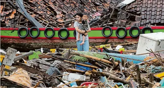  ?? Foto: ČTK ?? Tsunami v Indonésii Lidé vždy intenzivně­ji vnímají zprávy o katastrofá­ch včetně výbuchů sopek či vražedných vln tsunami.