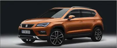  ??  ?? SEAT’s first SUV, the Ateca.