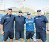  ?? CORTESÍA: FELIPE QUEÑONEZ ?? entrenador­es
Staff de