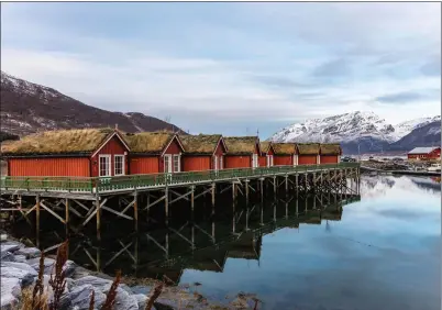  ?? FOTO: ARE BERGSET ELVESTAD ?? ÅRSTIDER: De åtte sjøbuene er oppkalt etter de åtte samiske årstidene.