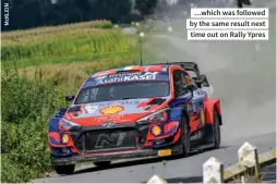  ?? ?? …which was followed by the same result next time out on Rally Ypres