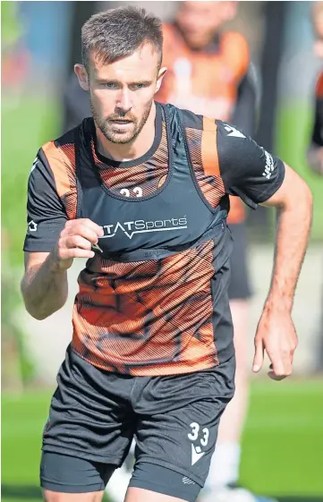  ??  ?? NEW CHALLENGE: Scott McMann joined Dundee United as a deadline day signing.