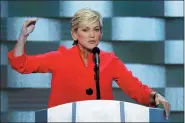  ?? ASSOCIATED PRESS FILE PHOTO ?? Former Michigan Gov. Jennifer Granholm speaks during the final day of the Democratic National Convention in Philadelph­ia.