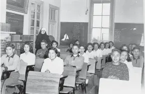  ?? —MISSION COMMUNITY ARCHIVES ?? About a third of Canada’s residentia­l schools were run by the Anglican organizati­ons.