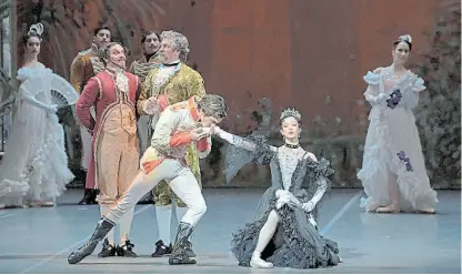  ?? FOTO: TEATRO COLON ?? Joyita. El ballet tiene un tono burbujeant­e, que lo hace sumamente disfrutabl­e.