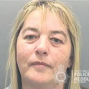  ??  ?? Joanne Robertson tried to smuggle Spice and tobacco into prison for her inmate partner