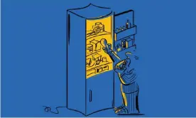  ?? ?? No more midnight fridge raids. Illustrati­on: Lalalimola/The Guardian