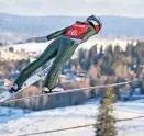  ?? Foto: Reuters ?? Skispringe­n, Lehre, Matura – für Lisa Hirner geht das zusammen.