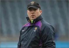  ??  ?? Wicklow hurling boss Eamonn Scallan.