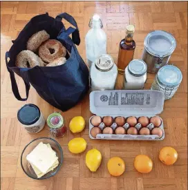  ?? CONTRIBUTE­D BY TIPPI THOLE ?? Tippi Thole’s zero-waste grocery.