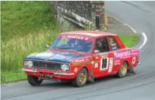  ??  ?? Williams in Category K. “It was my first time with the Escort on asphalt and my first time with a car on racers for 24 years,” Rich explained.
Having started the day as a possible winner Price finally finished third in class. “First the gears and then...