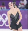  ?? CANADIAN PRESS FILE PHOTO ?? Canada’s Kaetlyn Osmond at the 2018 Winter Olympics, where she won bronze.