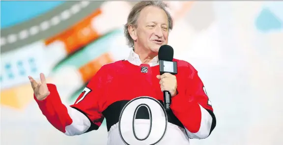  ?? JEAN LEVAC FILES ?? Owner Eugene Melnyk says he has “every intention of rebuilding the Senators to become the finest team in the NHL and bringing a Stanley Cup to Ottawa.”