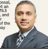  ??  ?? Infosys CEO Salil Parekh will draw an annual salary of up to 18.6 crore, including variable component, from April onwards.
For the first three months of 2018, Mr Parekh will be paid an “initial variable pay” of 2.37 crore, apart from fixed salary and...