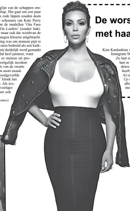  ??  ?? (NU/Foto: De Stentor) Up with the Kardashian­s,(De Telegraaf/Foto: Pinterest)