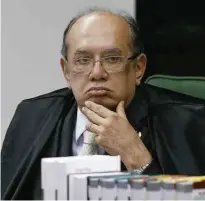  ?? Pedro Ladeira -5.dez.2017/Folhapress ?? Gilmar Mendes, ministro do Supremo, teve a decisão de ontem criticada por procurador­es