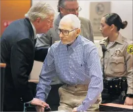  ?? Mark Boster Los Angeles Times ?? ROBERT DURST is accused of murdering best friend Susan Berman inside her Benedict Canyon home in 2000. Above, Durst at a January court hearing in L.A.