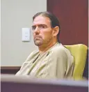  ?? PHAEDRA HAYWOOD/THE NEW MEXICAN ?? Zachary Stanton was arraigned Thursday in state District Court on three counts of aggravated assault with a deadly weapon, charges that are enhanced with a hate crime designatio­n, and two counts of tampering with evidence in a neighborho­od dispute. He...