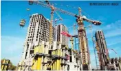  ??  ?? Noida Authority, which is already running short of lands, has initiated the project settlement policy under which any builder who fails to continue with the constructi­on work can hand over the land back to the Authority