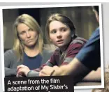  ??  ?? A scene from the film adaptation of My Sister’s Keeper, starring Cameron Diaz and Abigail Breslin