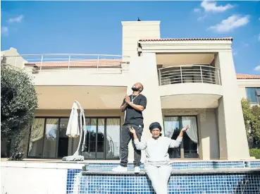  ?? Picture: Twitter ?? Cassper Nyovest, originally from Mahikeng, says his R10-million Johannesbu­rg house is a dream come true.