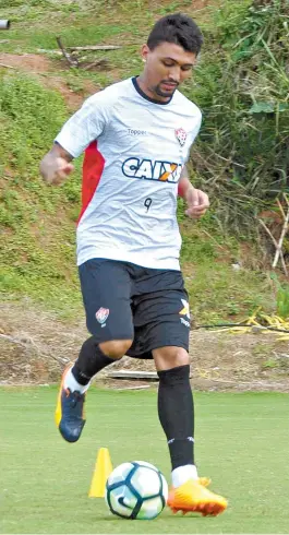  ??  ?? Em dois anos com a camisa do Leão, Kieza fez 79 jogos e marcou 25 gols