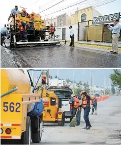  ??  ?? Atorados. Se dio a conocer que al terminar la labor en Mirasierra, se trabajaría en Fundadores, Morelos y Zaragoza, pero no pasó.