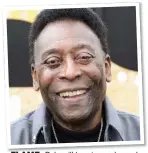  ??  ?? FLAME: Pele will be given a key role