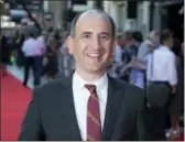  ?? PHOTO BY JOEL RYAN — INVISION — AP, FILE ?? Armando Iannucci arrives at the London Premiere of “Alan Partridge: Alpha Papa” at a central London cinema. Iannucci is premiering his second feature film, “The Death of Stalin,” Friday at the Toronto Internatio­nal Film Festival.