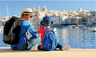  ??  ?? Cruising is a peaceful way to see Valetta.