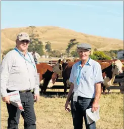  ?? BTG230320O­TA5 Caption: ?? David Stump, from the US, left and Lynn Vearing, of Australia, on the right.