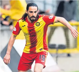  ??  ?? Partick Thistle’s Ryan Edwards believes his side can overcome Livingston today