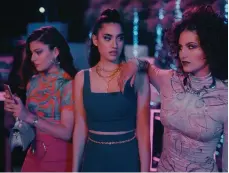  ?? Photos Netflix ?? Top, from left, Tara Atalla, Sarah Youseff, Raneem Haitham, Kira Yaghnam and Lana Albeik star in AlRawabi School for Girls; above, the second season of the Netflix show uses an all-new cast but is set at the same school as the original