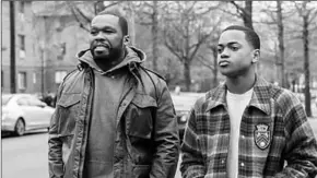  ??  ?? 50 Cent (left) and Michael Rainey in a screenshot from Power. (Photo: Twitter)