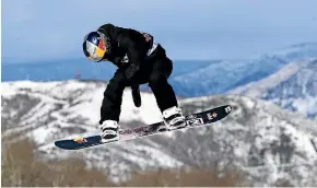  ?? GETTY ?? Zoi Sadowski-Synnott in action at the 2019 Winter X Games in Aspen.