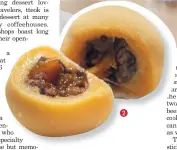  ?? Kim Da-sol/The Korea Herald ?? A selection of Jaha Seoul’s tteok
Jaha Seoul’s persimmon tteok
Biwon Tteokjib