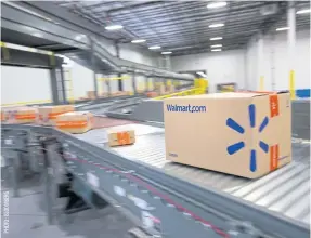  ??  ?? Walmart Inc. will hire 150,000 people to work in its stores and fulfillmen­t centers.