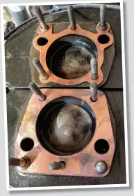  ?? ?? Original and modified head gaskets