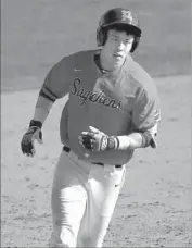  ?? Bruce Hulse ?? TANNER NISHIOKA of Pomona-Pitzer led Division III this year with 18 home runs and batted .441.