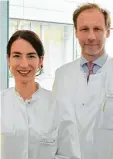  ?? Foto: Klinikum Ingolstadt ?? Martina Nowak Machen und Hendrik Janssen sind die beiden neuen Chefärzte am Klinikum.