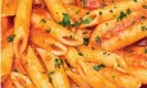  ??  ?? The BNF recommends 65g to 75g dry weightof pasta. Photograph: Luciano Mortula/Getty Images/Hemera