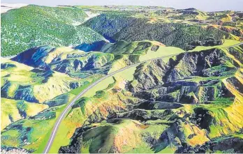  ?? Photo / NZME ?? The model of the highway in 2020. People will get a chance to see how much progress has been made during the walk in January.