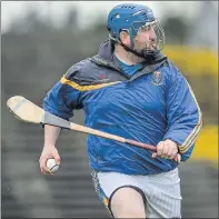  ??  ?? Wicklow’s Ted Kennedy in action against Down in the Division 2B league final in Navan.