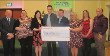  ??  ?? Members of Coolaney Macra na Feirme Club who won 2nd Place at the Northwest Macra Club of the Region 2017 awards night which took place last weekend in Gallonray House, Maudabawn hosted by last year’s winners, Maudabawn Macra, Cavan They are pictured...