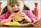  ??  ?? A third of British children are overweight